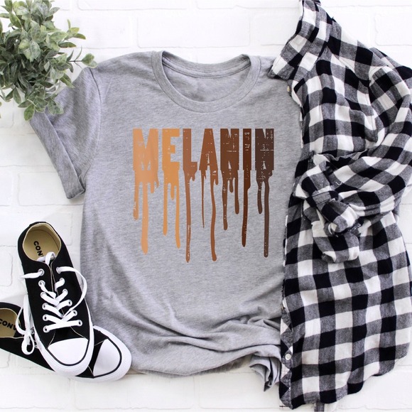 Melanin Shirt,Black Lives Matter Shirt, I Can't Breathe Shirt, Racial Equality - Picture 1 of 2